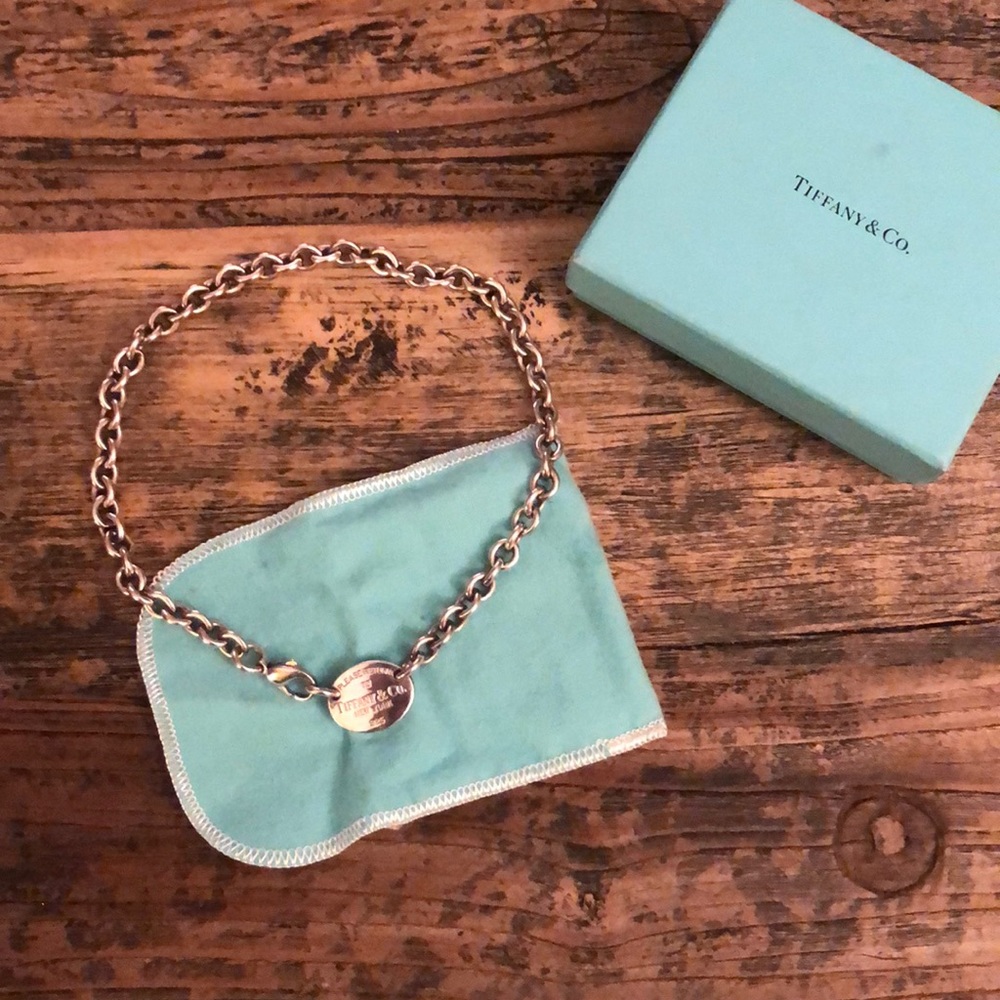 Tiffany dog collar necklace